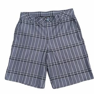 Bolle | men’s gray plaid golf shorts Sz 34